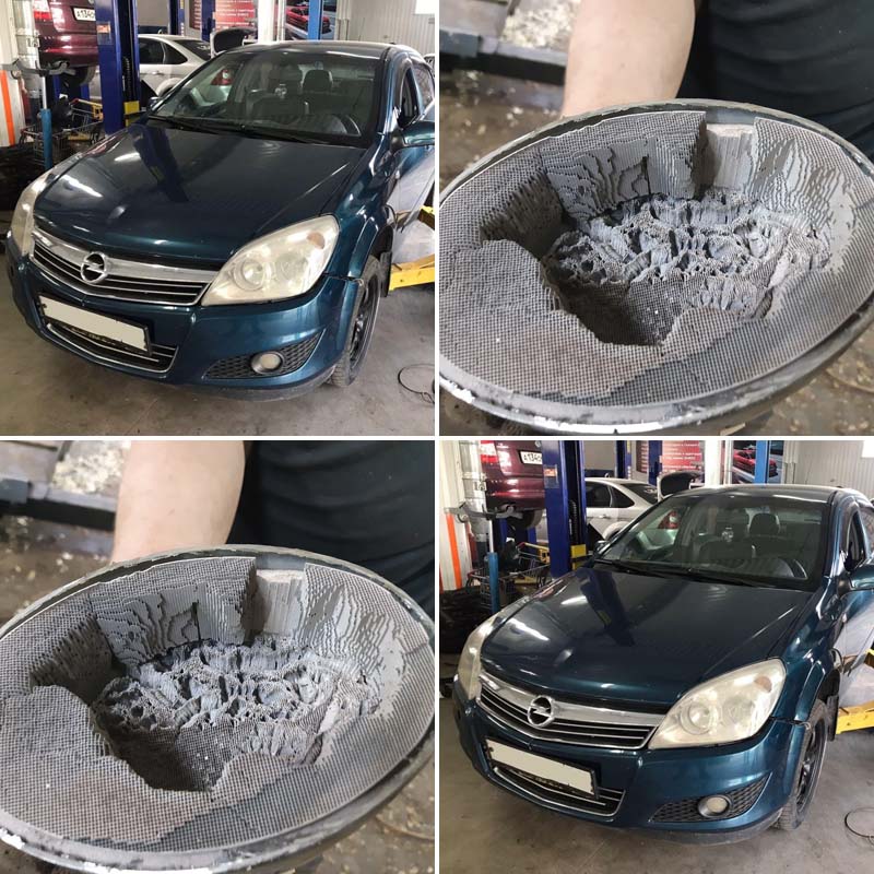 Удалили катализатор на Opel Astra в Ижевске